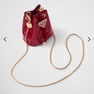 Prada Mini Red Pouch NWOT